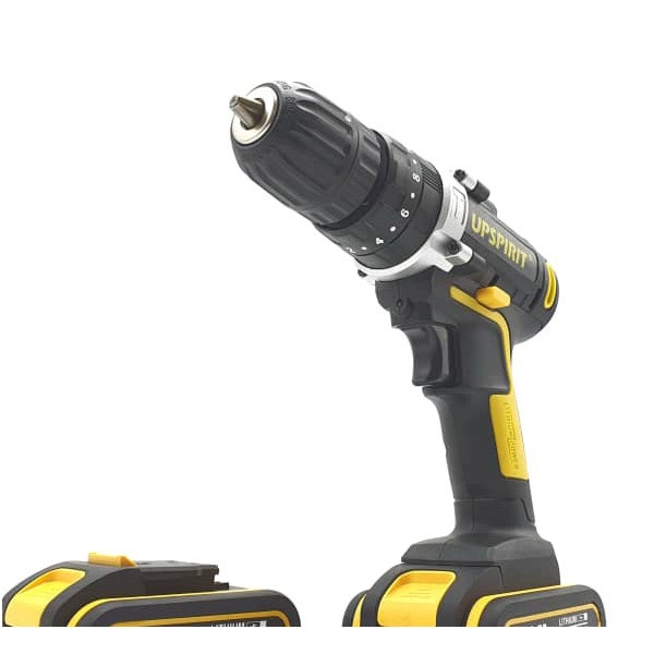 دریل پیچ گوشتی شارژی چکشی آپ اسپریت مدل 25VOLT مجموعه 40 عددی