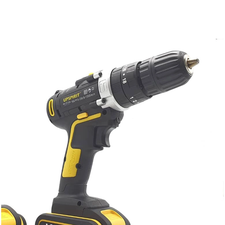 دریل پیچ گوشتی شارژی چکشی آپ اسپریت مدل 25VOLT مجموعه 40 عددی